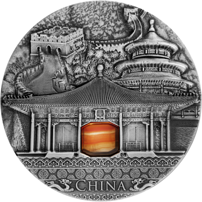 Ниуэ - 2 доллара 2016 - Императорское искусство. Китай Ag